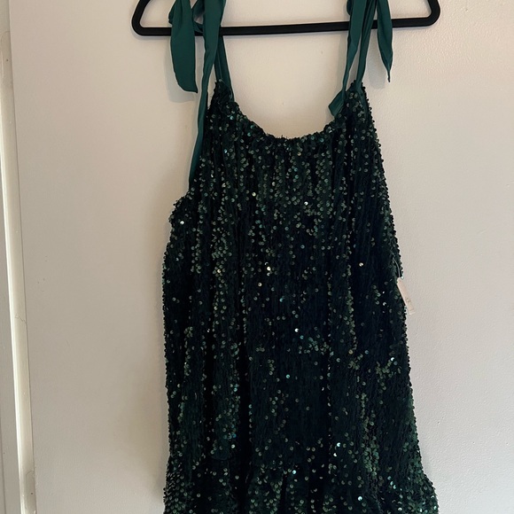 Free People Sequin Mini Dress - Picture 6 of 9